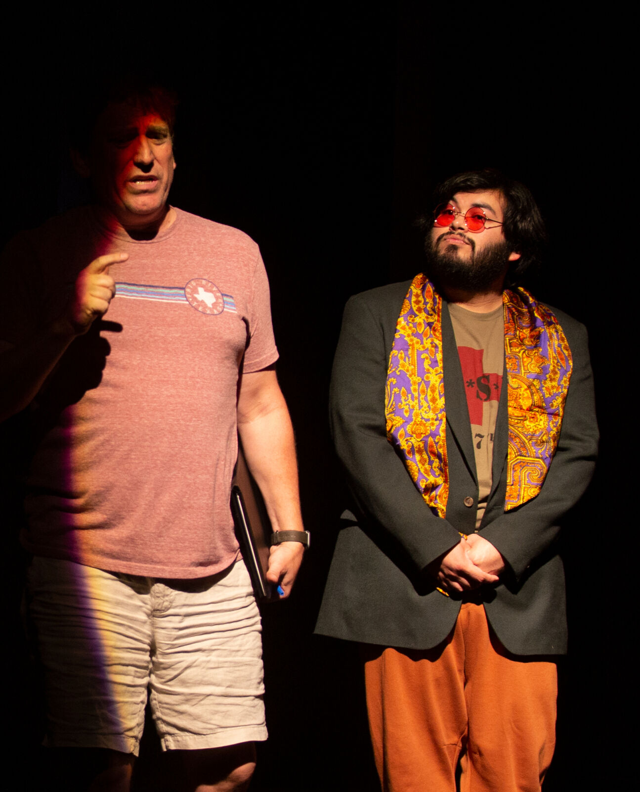 "Certifiably Yours" dress rehearsal